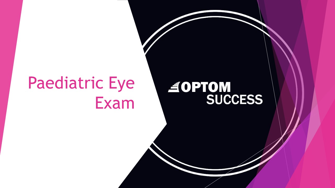 Paed eye exam